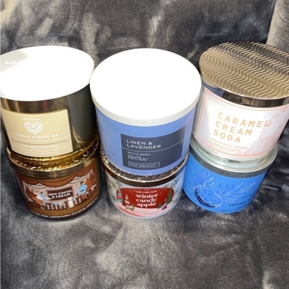 Bath and Body Works candles